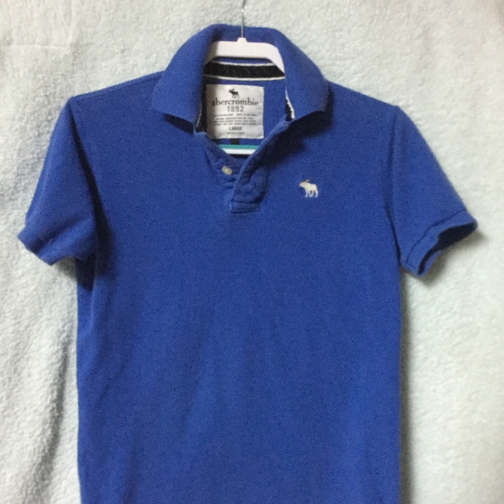 Boy’s Abercrombie Royal Blue Polo Size Large